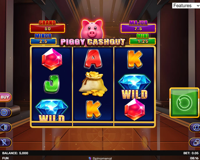 Piggy Cashout - Hold & Hit 3x3