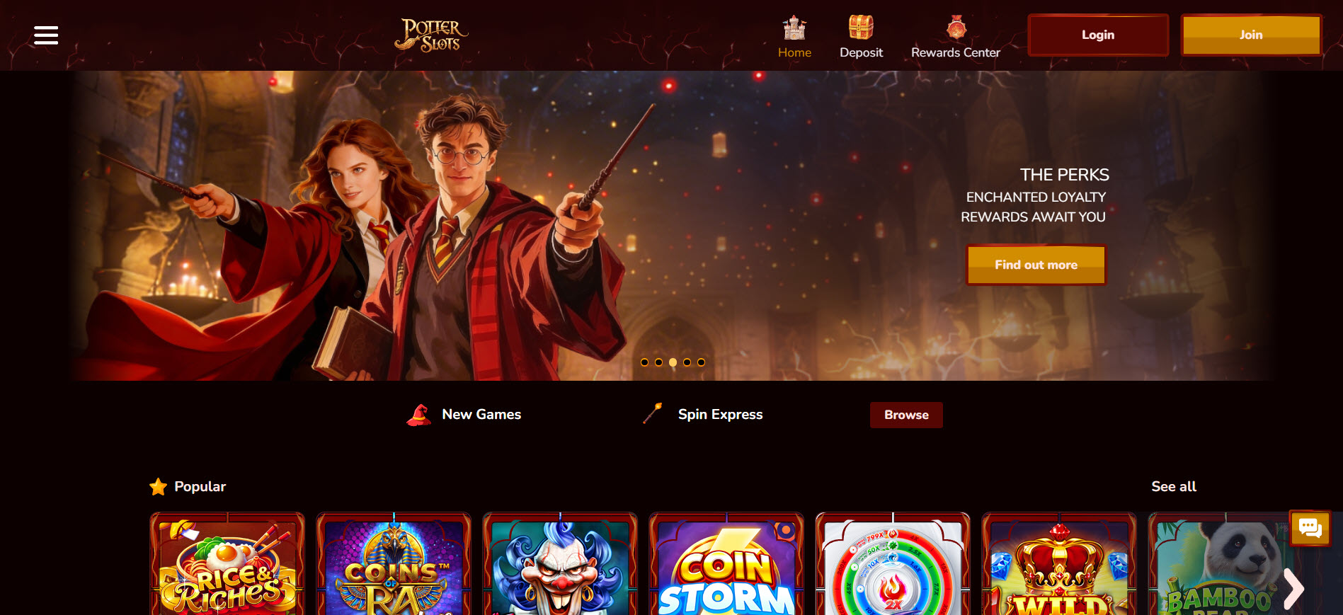 PotterSlots Casino