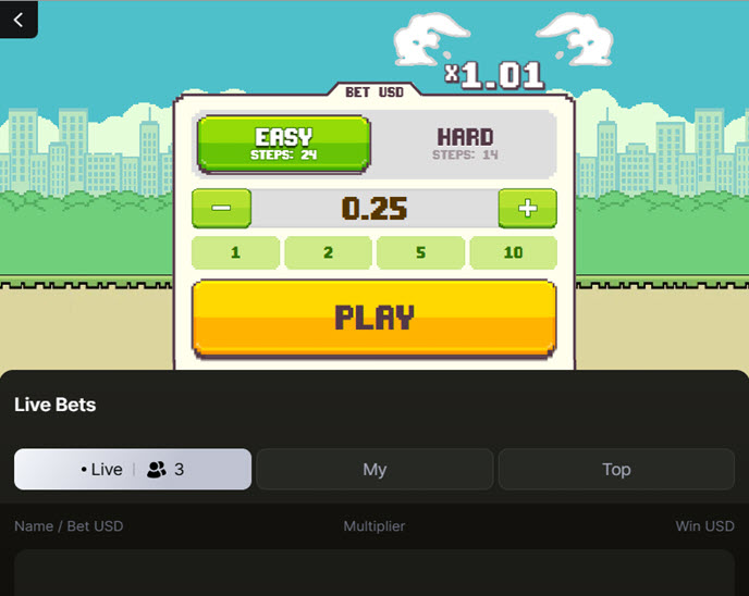 Tappy Bird (100 HP Gaming)