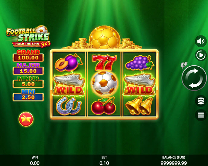 3x3 Football Strike: Hold The Spin