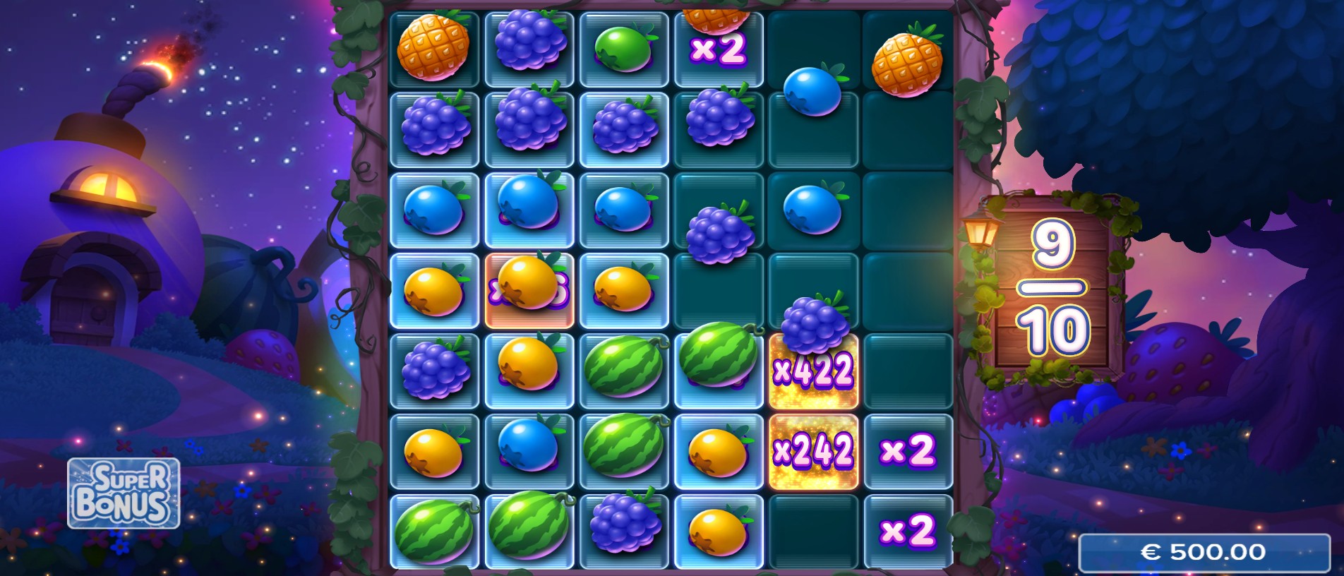 Функционал слота Boomberries
