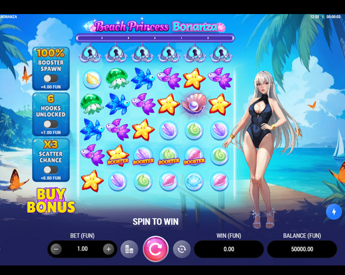 Beach Princess Bonanza