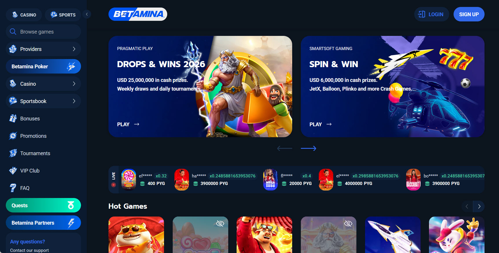 Betamina Casino