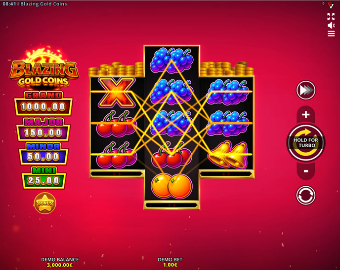 Blazing Gold Coins