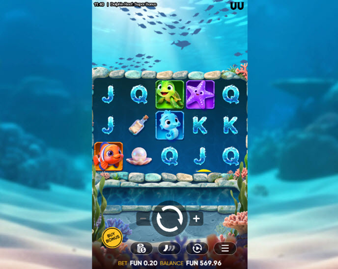 Dolphin Reef: Super Bonus
