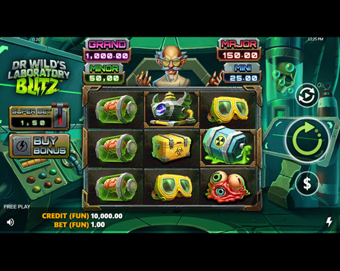 Dr. Wild's Laboratory Blitz
