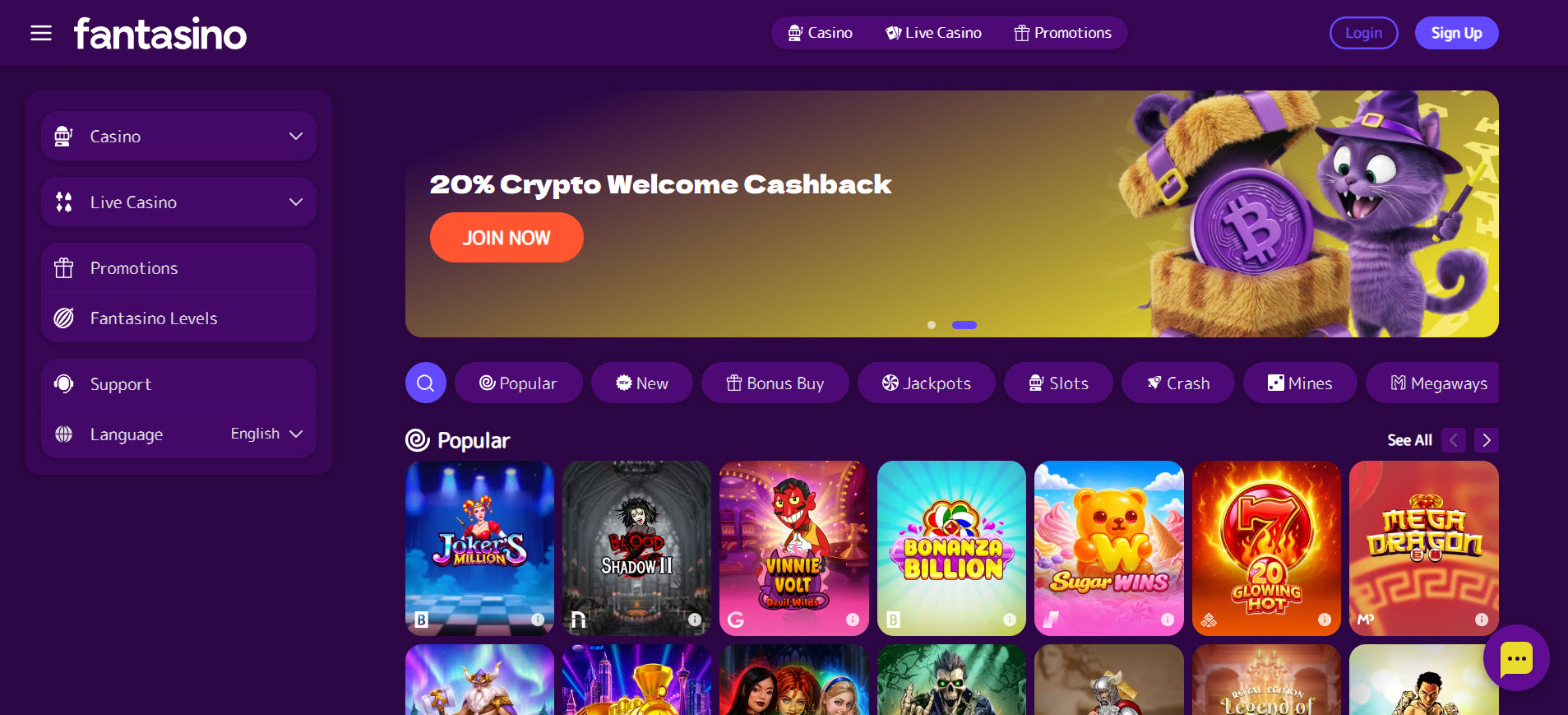 Fantasino.com Casino