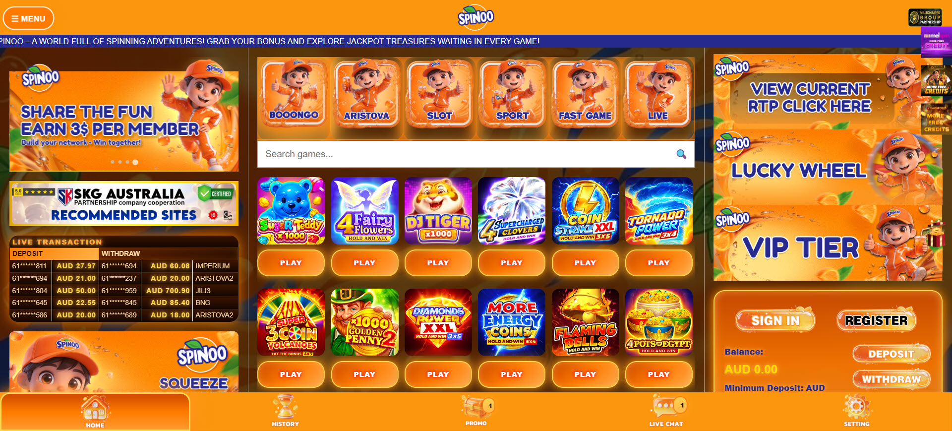Spinoo Casino
