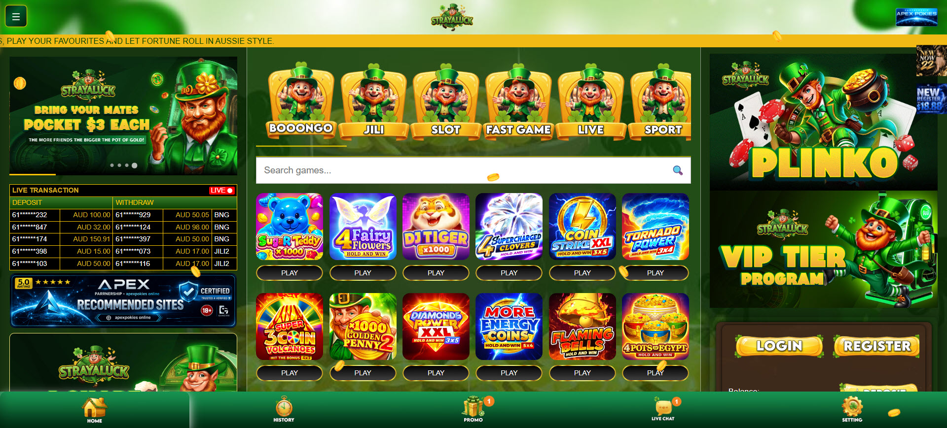 StrayaLuck Casino